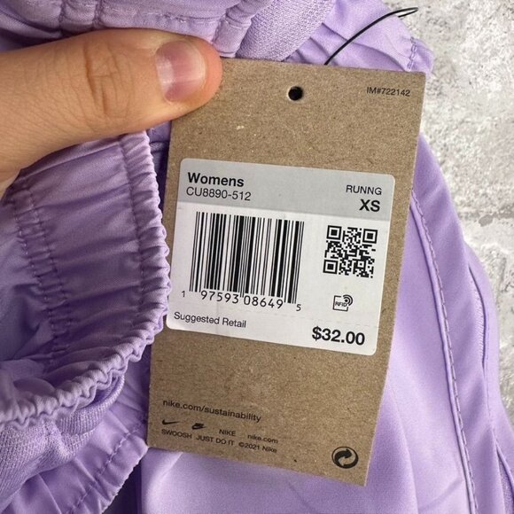 Nike Women's Dri-FIT Tempo Mid-Rise Brief-Lined Running Shorts NWT Size XS - Picture 16 of 16